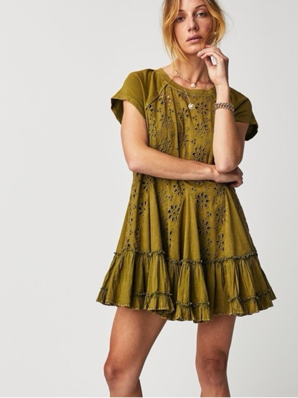 NWT Free People Parker Mini Dress